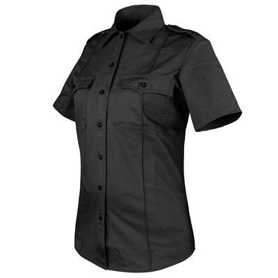Koszula damska CLASS UNIFORM z krótkim rękawem BLACK