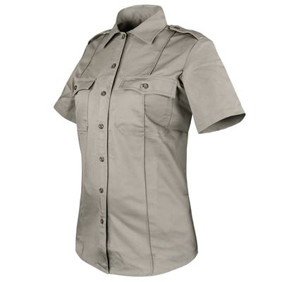 Koszula damska CLASS UNIFORM z krótkim rękawem SILVER TAN