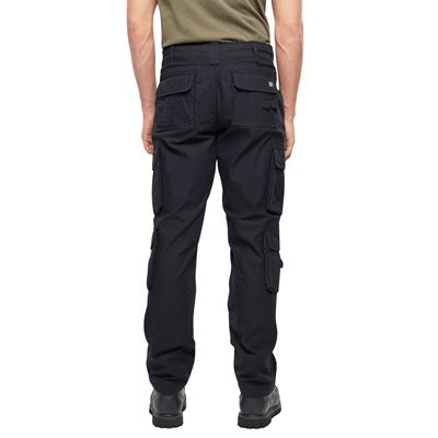 Spodnie PURE SLIM FIT vintage CZARNE BRANDIT 1016-02 2