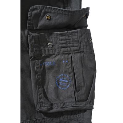 Spodnie PURE SLIM FIT vintage SZARE BRANDIT 1016-05 5