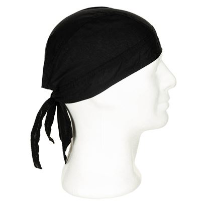 Chusta na głowę HEADWRAP CZARNA