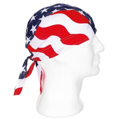 Chusta HEADWRAP Western flaga USA