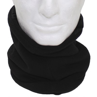 Ocieplacz na szyję Kuklo FLEECE BLACK