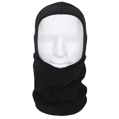 Ocieplacz na szyję Kuklo FLEECE BLACK