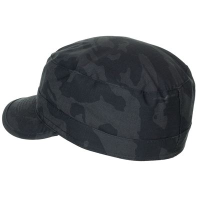 Czapka polowa US, krój BDU, rip-stop, NIGHT CAMO
