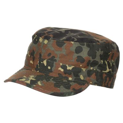 Czapka polowa US, krój BDU, rip-stop FLECKTARN