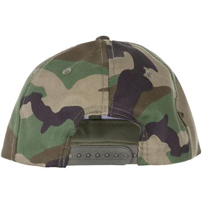 Czapka z daszkiem typu US regulowana WOODLAND