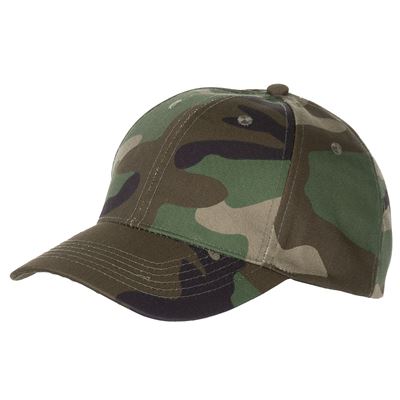 Czapka z daszkiem typu US regulowana WOODLAND