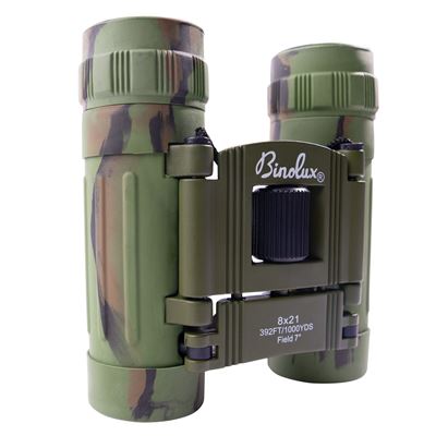 Lornetka 8x21 składana maskowana WOODLAND