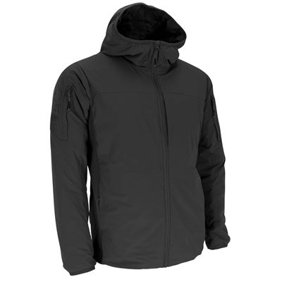 Kurtka zimowa z kapturem Insulated Level 4 CZARNA