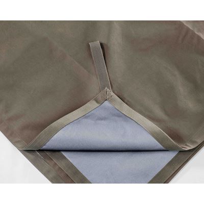 Plandeka biwakowa 155 x 275 cm BW SpezKr IRR RAL 7013 zielona