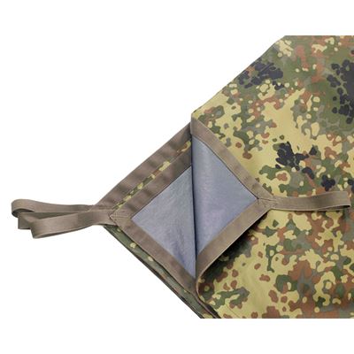Plandeka biwakowa 155 x 275 cm BW SpezKr IRR BW FLECKTARN AB 1031652-4 2