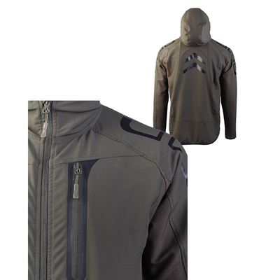 Kurtka softshell DYNAMIC FORCE FLEX-TECH GREEN
