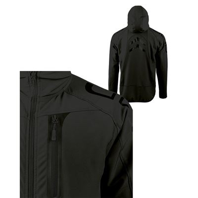 Kurtka softshell DYNAMIC FORCE FLEX-TECH BLACK