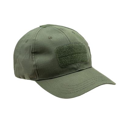 Czapka baseballowa Rip-Stop VELCRO OLIVE DRAB