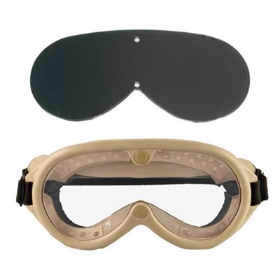 Okulary taktyczne US M44 w pudełku KHAKI