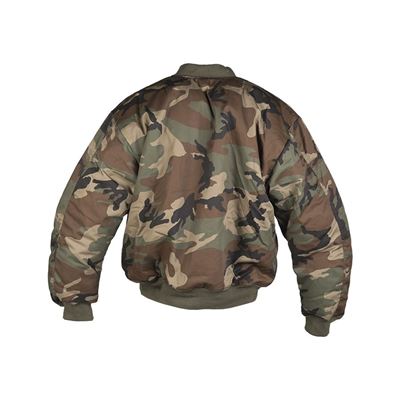 Kurtka bomber US MA1 WOODLAND