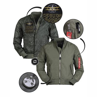 Kurtka bomberka MA1 SUMMER GREEN