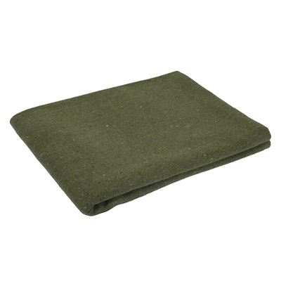 Koc wełniany 150x200 GREEN