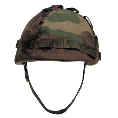 Plastikowy kask dziecięcy z osłoną WOODLAND