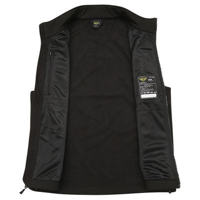 Kamizelka CORE SOFTSHELL BLACK