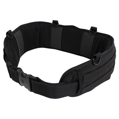 Pas taktyczny MOLLE wyściełany BATTLE BLACK