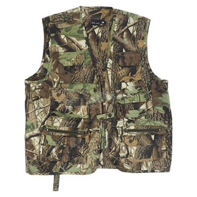 Kamizelka myśliwska lub wędkarska JAGD HUNTING CAMO