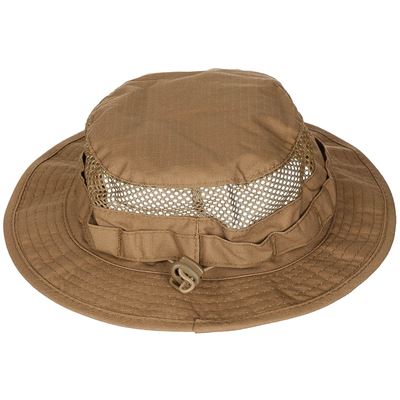 Siatkowa czapka Boonie COYOTE