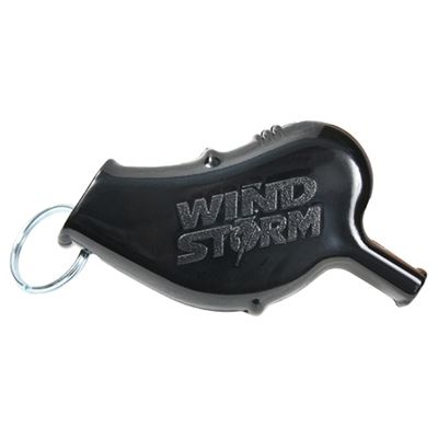 Gwizdek WINDSTORM™ plastikowy CZARNY