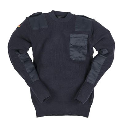 Sweter BW z kieszenią NIEBIESKI
