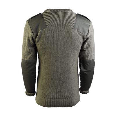 Sweter BW ACRYL z kieszenią ZIELONY