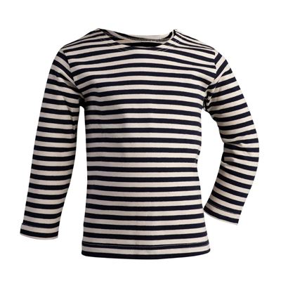 Dziecięca granatowa koszulka MARINE z długim rękawem DARK BLUE