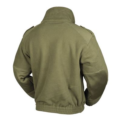 Kurtka FLEECE typu francuskiego ZIELONA