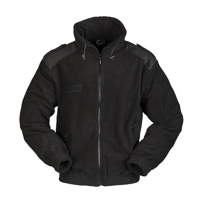 Kurtka FLEECE typu francuskiego BLACK