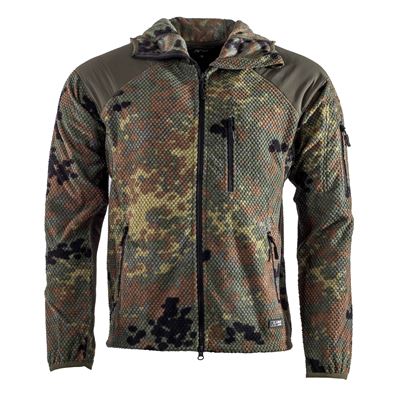 Bluza polarowa z kapturem DELTA FLECKTARN