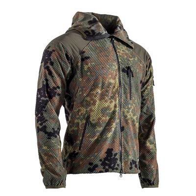 Bluza polarowa z kapturem DELTA FLECKTARN