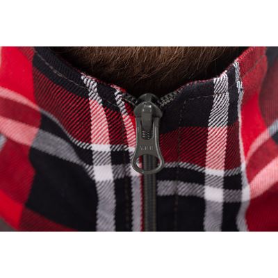 Koszula taktyczna flanelowa CZERWONA INVADERGEAR 108601-035 6