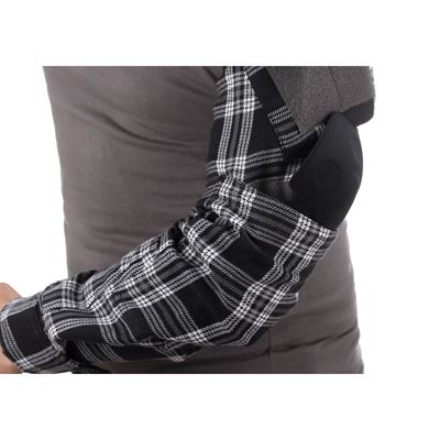 Koszula taktyczna flanelowa CZARNA INVADERGEAR 108601-060 7