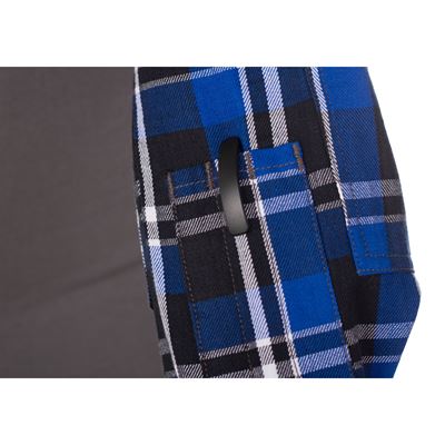 Koszula taktyczna flanelowa NIEBIESKA INVADERGEAR 108601-700 4