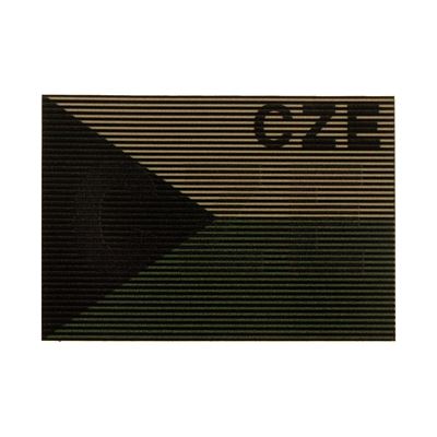 Naszywka Dual IR z flagą Republiki Czeskiej RAL 7013 CLAWGEAR 1086133-2 4