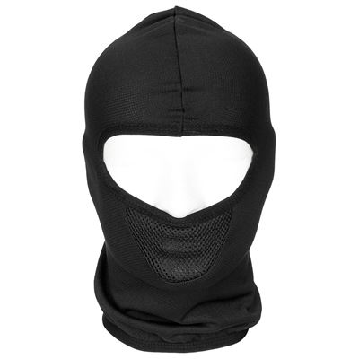 Kaptur TACTICAL z pojedynczym otworem BLACK