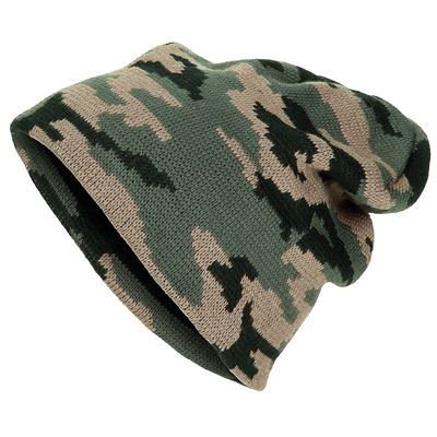Dzianinowa czapka BEANIE WOODLAND