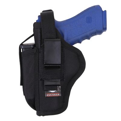 Etui na pistolet dwustronne CZARNE