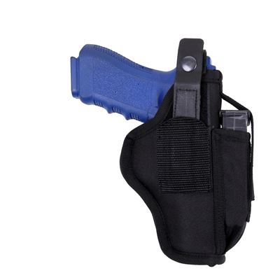 Etui na pistolet dwustronne CZARNE