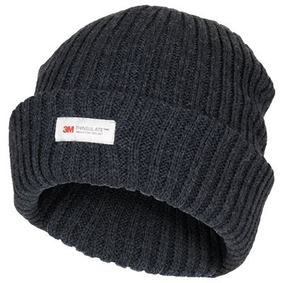 Czapka z dzianiny Acryl Thinsulate™ ALASKA BLACK