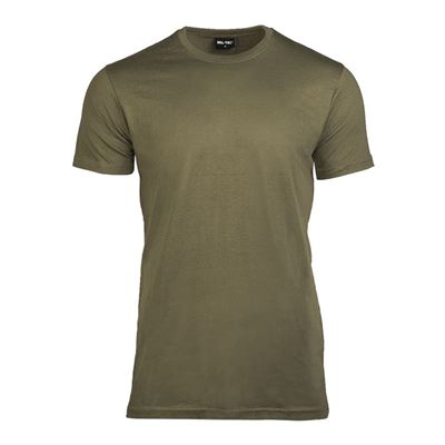 T-shirt z krótkim rękawem US STYLE SZARO-ZIELONY