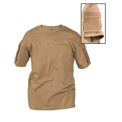 Koszulka TACTICAL z krótkim rękawem COYOTE