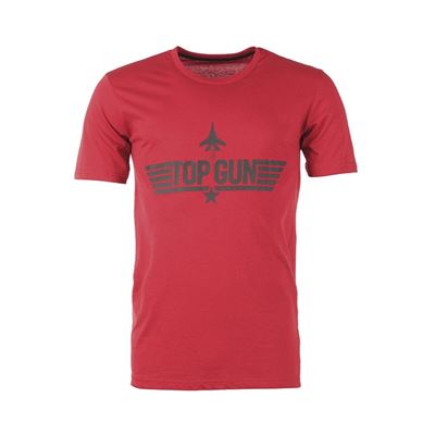 Koszulka z krótkim rękawem TOP GUN RED