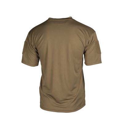 Koszulka taktyczna QUICK DRY z krótkim rękawem COYOTE