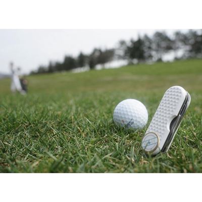 Nóż golfowy NEREZ rękojeść PLAST WHITE